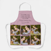 Gepersonaliseerde fotocollage | Tekst - Keuken Sch Schort (Voorkant)