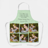 Gepersonaliseerde fotocollage | Tekst - Keuken Sch Schort (Voorkant)