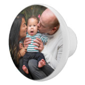 Gepersonaliseerde fotofamilie keramische knop (Rechts)