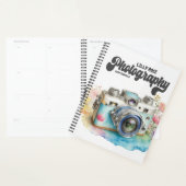 Gepersonaliseerde Fotograaf Planner Retro Camera (Display)