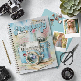 Gepersonaliseerde Fotografie Planner Retro Camera