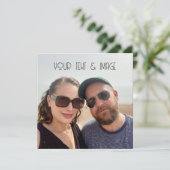 Gepersonaliseerde fotokaart creëer uw eigen met te kaart (Staand voorkant)