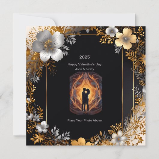 Gepersonaliseerde fotokaart van valentijns (Voorkant)