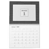 Gepersonaliseerde fotokalender 2024 Aangepaste ach Kalender (Jan 2027)