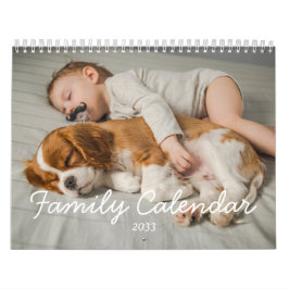 Gepersonaliseerde fotokalender Aangepaste kalender