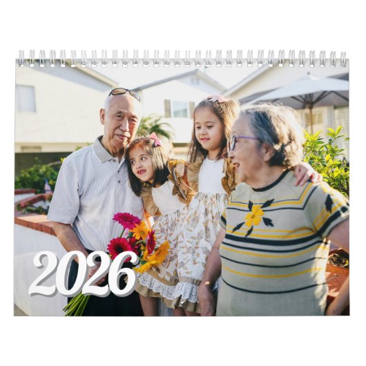 Gepersonaliseerde Fotokalender Cadeau voor Mam Kalender (Hoes)