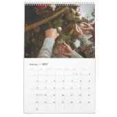 Gepersonaliseerde fotokalender kalender (Jan 2027)