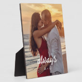 Gepersonaliseerde Fotolijsten Jubileum Gifts Fotoplaat (Zijkant)