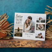 Gepersonaliseerde Fotolijsten Jubileum Gifts Fotoplaat (Zijkant)