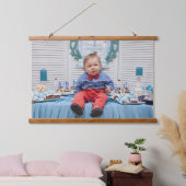 Gepersonaliseerde fotolijstfamilie hangend wandkleed (Slaapkamer)
