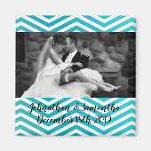 Gepersonaliseerde fotomagneet Boho Cacti Cactus Su Magneet (Voorkant)