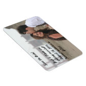 Gepersonaliseerde fotomagneet - Save the Date Magneet (Rechterzijde)
