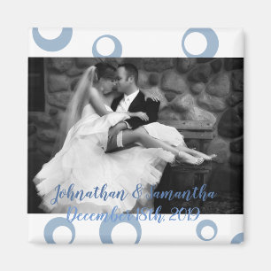 Gepersonaliseerde Fotomagneet Seahorse Zee Ocean B Magneet