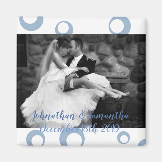 Gepersonaliseerde Fotomagneet Seahorse Zee Ocean B Magneet (Voorkant)