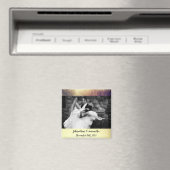 Gepersonaliseerde fotomagneet Sunrise Pathway Walk Magneet (Insitu (Vaatwasser))