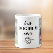 Gepersonaliseerde foto's Beste Hond Mum Koffiemok