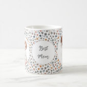 Gepersonaliseerde foto's en tekst Mok voor mam (Center)