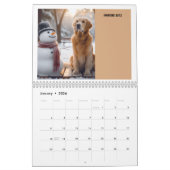 Gepersonaliseerde foto's Huisdieren met notities Kalender (Jan 2026)