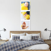 Gepersonaliseerde foto's toevoegen op maat gemaakt canvas afdruk (Insitu (Slaapkamer))