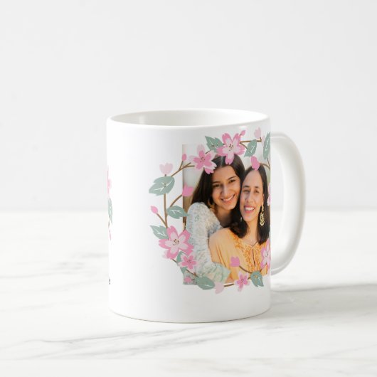 Gepersonaliseerde foto's van de moeder van de brui koffiemok (Voorkant rechts)