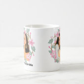 Gepersonaliseerde foto's van de moeder van de brui koffiemok (Center)