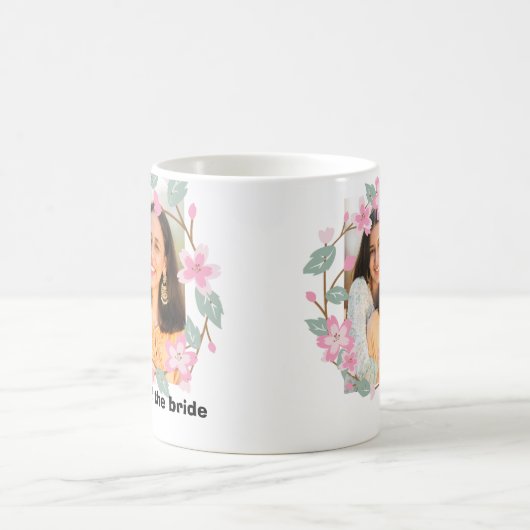 Gepersonaliseerde foto's van de moeder van de brui koffiemok (Center)