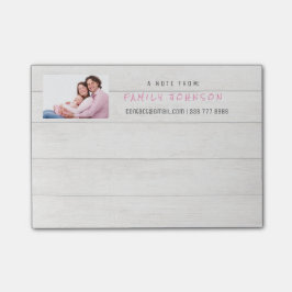 Gepersonaliseerde foto's van het huishouden post-it® notes