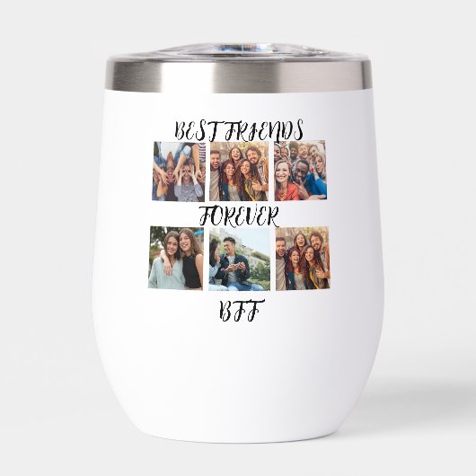 Gepersonaliseerde fotosjabloon "Beste vrienden voo (Voorkant)