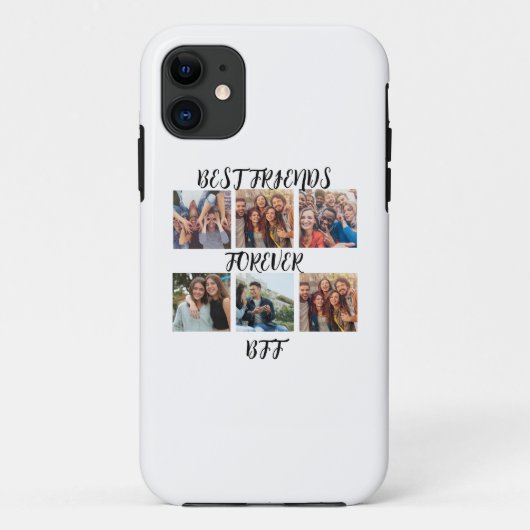 Gepersonaliseerde fotosjabloon "Beste vrienden voo Case-Mate iPhone Case (Achterkant)