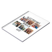 Gepersonaliseerde fotosjabloon "Beste vrienden voo Notitieboek (Linkerzijde)