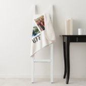 Gepersonaliseerde fotosjabloon "Beste vrienden voo Sherpa Deken (In situ)