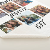 Gepersonaliseerde fotosjabloon "Beste vrienden voo Sherpa Deken (3/4)