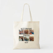Gepersonaliseerde fotosjabloon "Beste vrienden voo Tote Bag (Voorkant)
