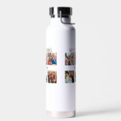 Gepersonaliseerde fotosjabloon "Beste vrienden voo Waterfles (Links)