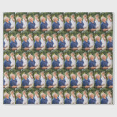 Gepersonaliseerde fotosjabloon cadeaupapier (Vlak)