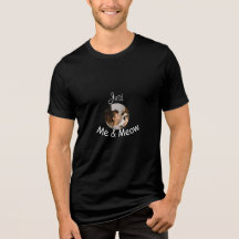 Gepersonaliseerde fotosjabloon "Just Me and Meow" 