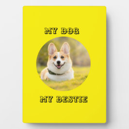 Gepersonaliseerde fotosjabloon voor mijn hond - Mi Fotoplaat