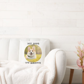 Gepersonaliseerde fotosjabloon voor mijn hond - Mi Kussen