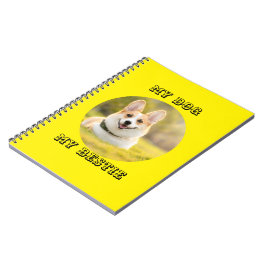 Gepersonaliseerde fotosjabloon voor mijn hond - Mi Notitieboek
