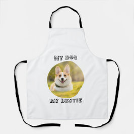 Gepersonaliseerde fotosjabloon voor mijn hond - Mi Schort