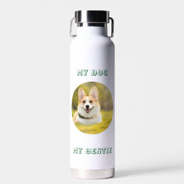 Gepersonaliseerde fotosjabloon voor mijn hond - Mi Waterfles