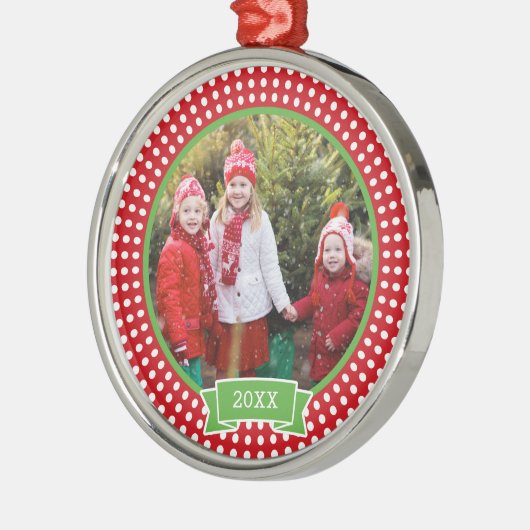 Gepersonaliseerde fototoetsenbordversiering metalen ornament (Links)