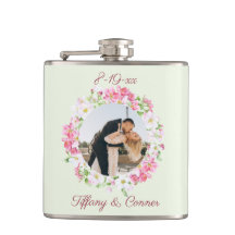 Gepersonaliseerde fotoweddenschapsdatum Bride Groo