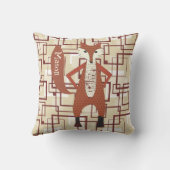 Gepersonaliseerde Fox Reversible Wild Days Kalme D Kussen (Achterkant)