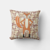 Gepersonaliseerde Fox Reversible Wild Days Kalme D Kussen (Voorkant)