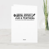 Gepersonaliseerde Fox thema verjaardag voor hem Kaart (Achterkant)