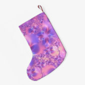 Gepersonaliseerde fractale kerststopzetting kleine kerstsok (Achterkant (Hangend))