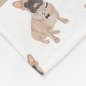 Gepersonaliseerde frank (gemaskeerd) fleece deken (Hoek)