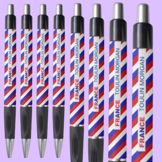Gepersonaliseerde Frankrijk vlag Pen