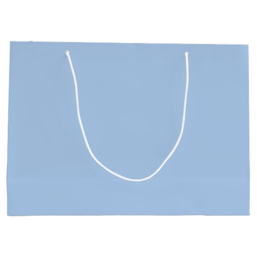 Gepersonaliseerde Franse Blauwe Grote Gift Bag Groot Cadeauzakje (Achterkant)